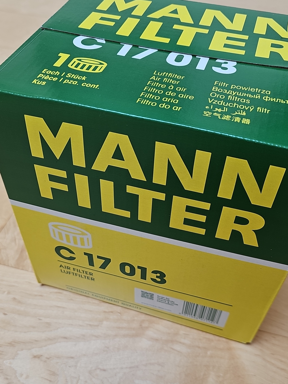 NWOT - Mann Air Filter C 17 013 - Audi A4 A5 Q5 SQ5 S5 S6 S7 RS5 - Picture 6 of 7